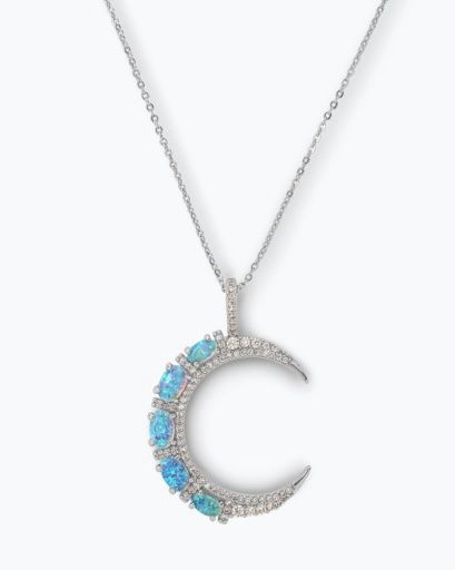 She&#39;s an Icon Blue Moons Necklace