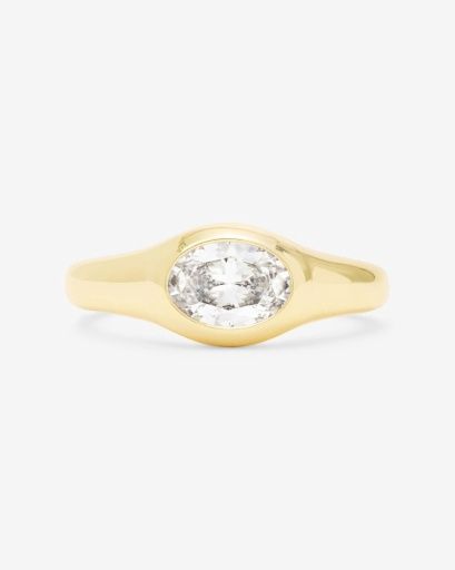 She&#39;s a Boss Signet Ring, Size: 7