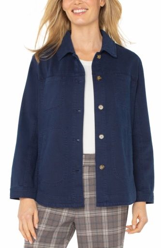 shirt jacket, Colour: navy dusk, Size: S