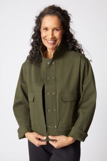 TWILL CARGO JACKET