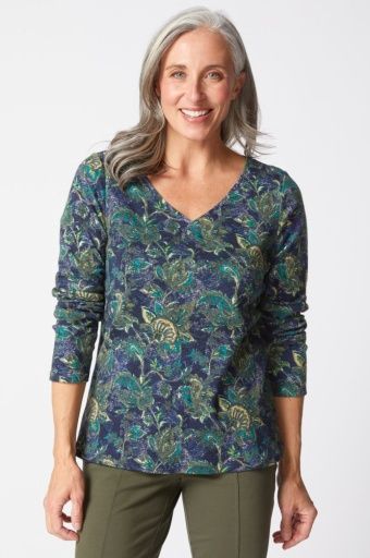 COZY RIB PAISLEY