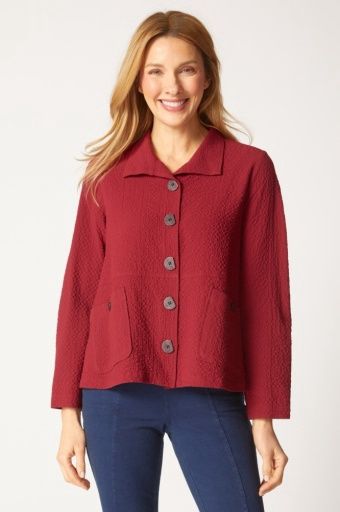 CRINKLE CREPE, Colour: WINE, Size: S
