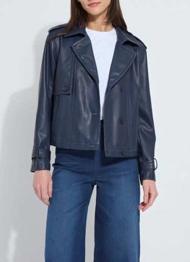 evonne oversized cropped coat, Size: XS