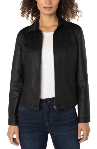 90&#39;s zip front jacket, Size: S