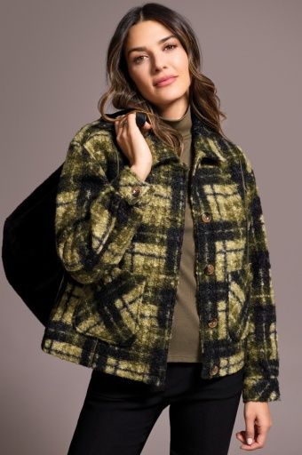BTN FRT JACKET W/LINING, Size: S