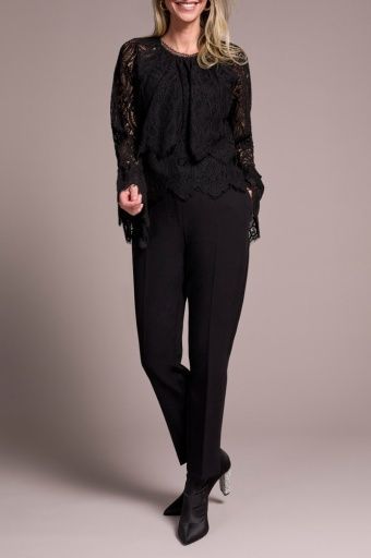 L/S TIRED BLOUSE, Size: S