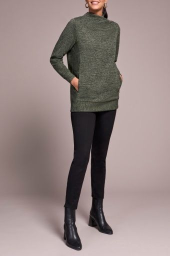 L/S TUNIC w/ POCKETS, Size: S