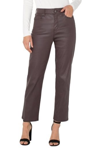 kennedy high rise crop straight 28" ins, Size: 4