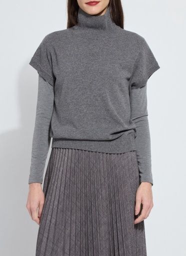 washable 100% cash sweat vest, Size: S/M