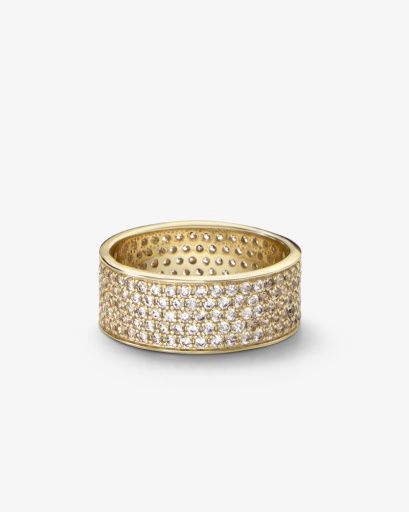 Slick Pave Ring, Size: 9.5