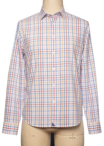 MOORE WRINKLE FREE SHIRT, Colour: PINK, Size: LargeRegular
