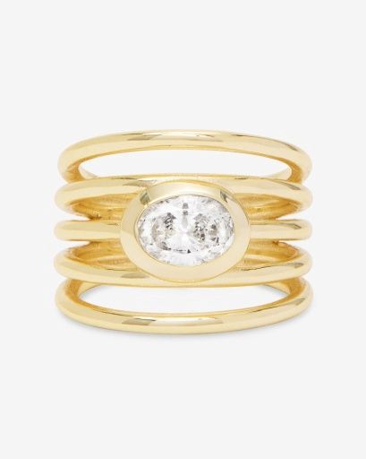 She's a Boss Stacked Ring, Size: 7