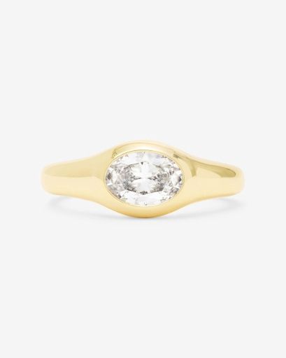 She's a Boss Signet Ring, Size: 7