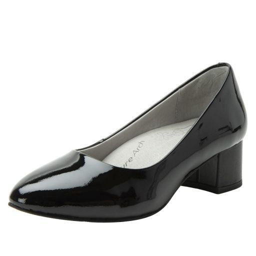 LISAH BLACK PATENT, Size: 37