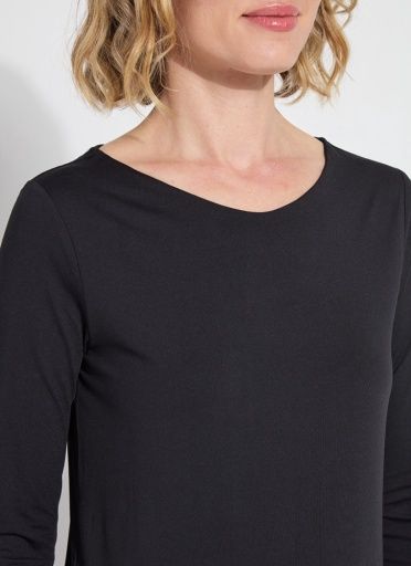 lyssential long sleeve, Colour: black, Size: XS