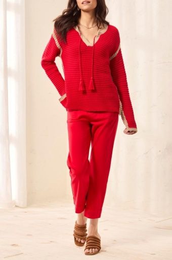 L/S NOTCH COLLAR, Size: S