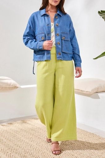 JACKET W/ BACK ADJ, Size: S