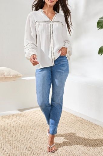 Button front top, Size: S