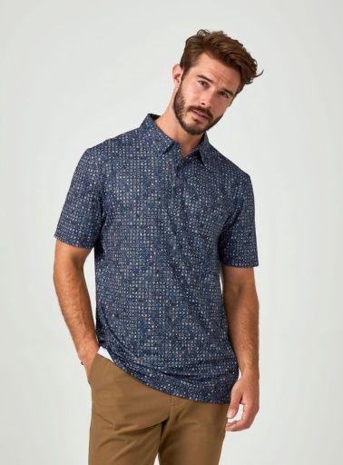 MARQUISE POLO, Colour: NAVY, Size: MED