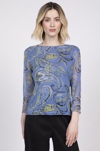 PAISLEY MESH LINED, Size: S