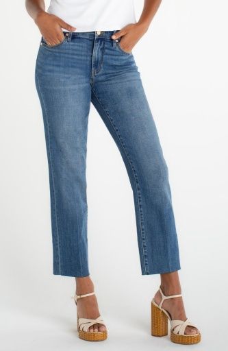 kennedy crop straight w/ blind hem 28 inseam, Size: 4