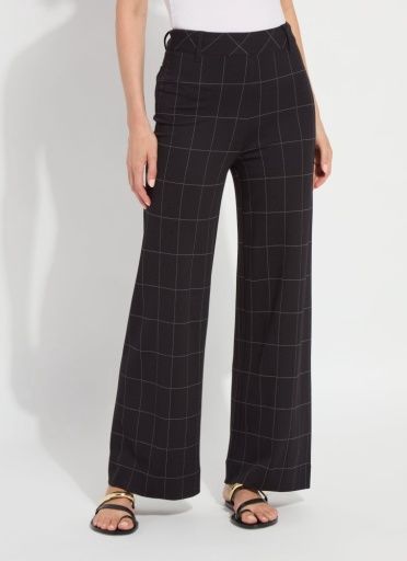 erin hi waist wide leg ponte, Size: XS