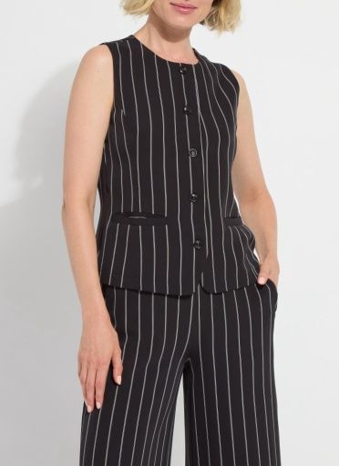 ava tailored vest, Size: XS