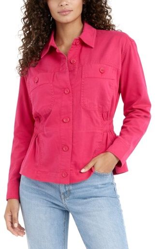 relaxed shacket, Size: S