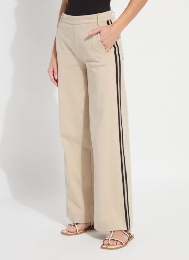 brinne side stripe trouser, Size: XS