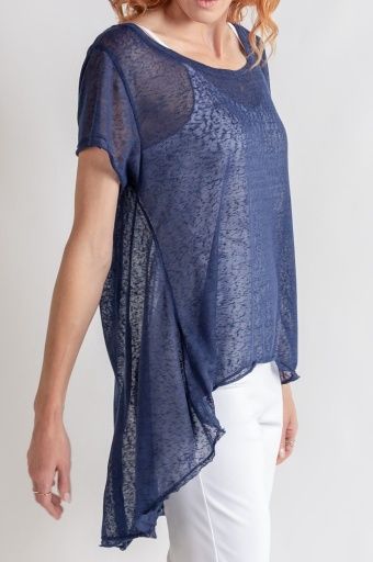 REED TUNIC, Colour: MARINA BLUE