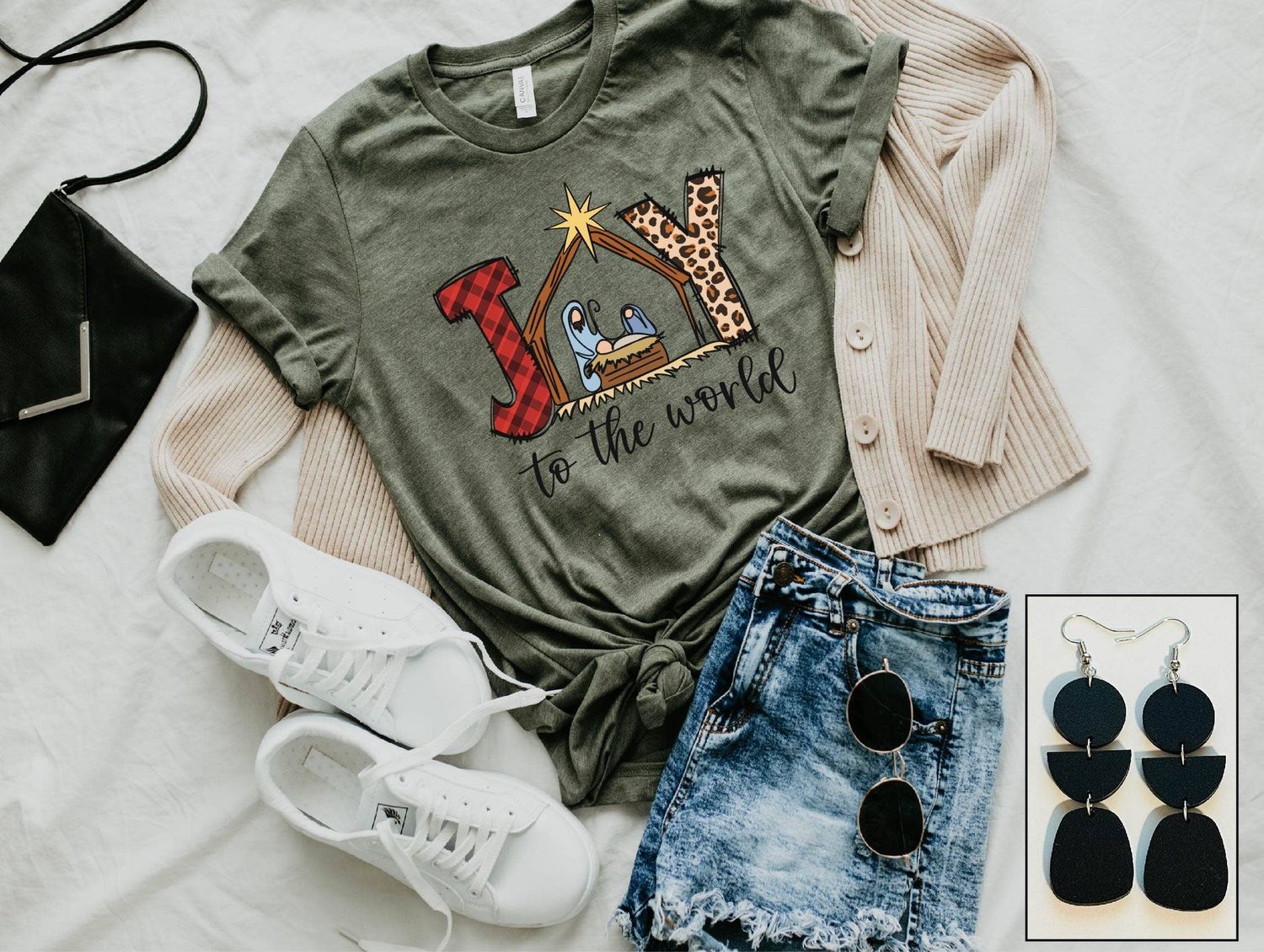 Joy to the World Tee, Size: Small