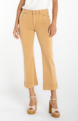 hannah crop flare hugger 25 1/2' inseam, Size: 4