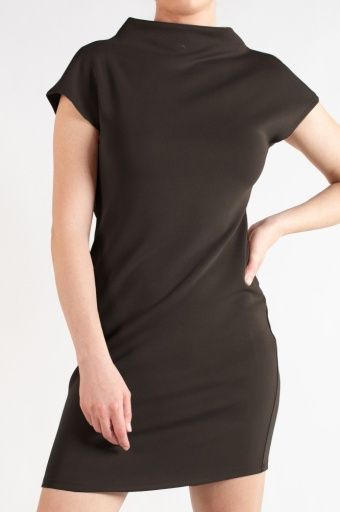 ADELE DRESS, Colour: BLACK, Size: XS