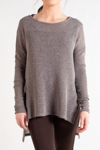 EVA TUNIC, Colour: GRIS, Size: S/M