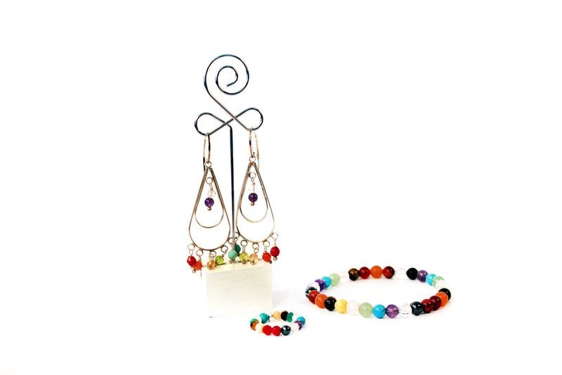 Conjunto pulsera, anillo y pendientes Habibi