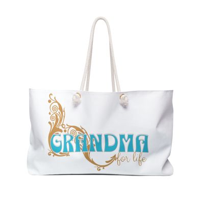 Grandma For Life Weekender Bag - Stylish and Practical Tote for Travel