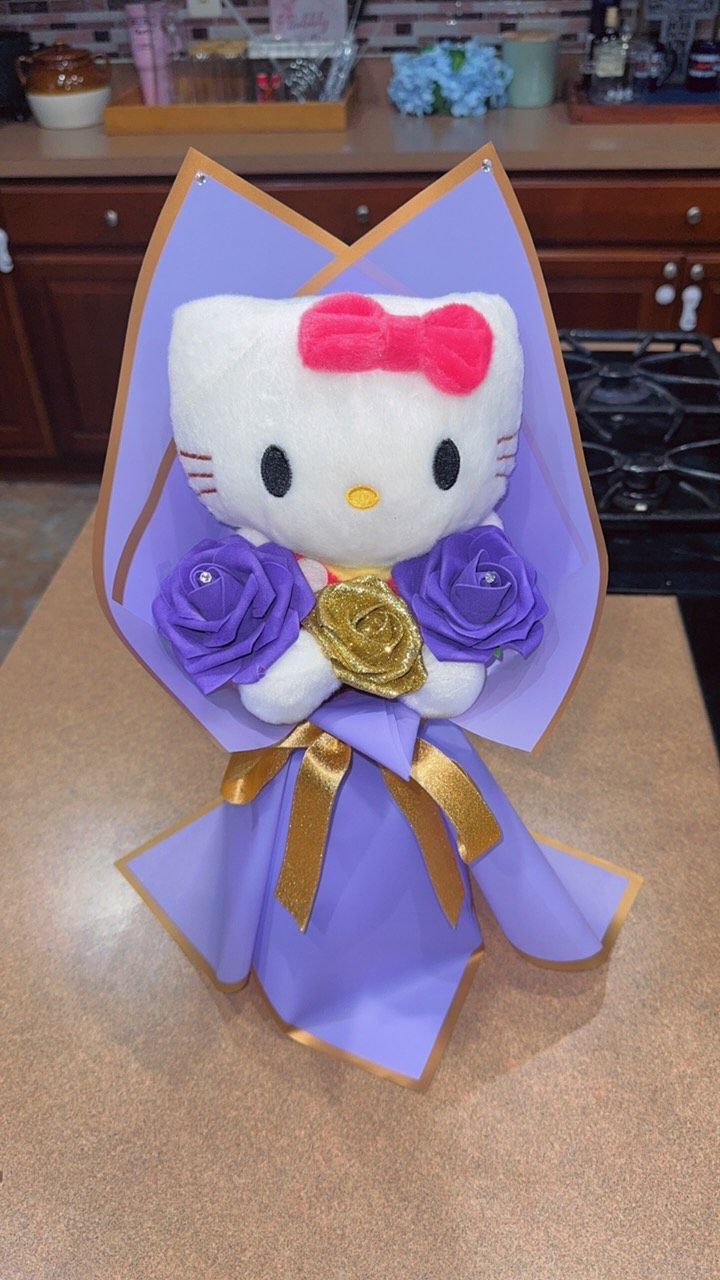 Kiddie Hello Kitty Plushy - Bouquet