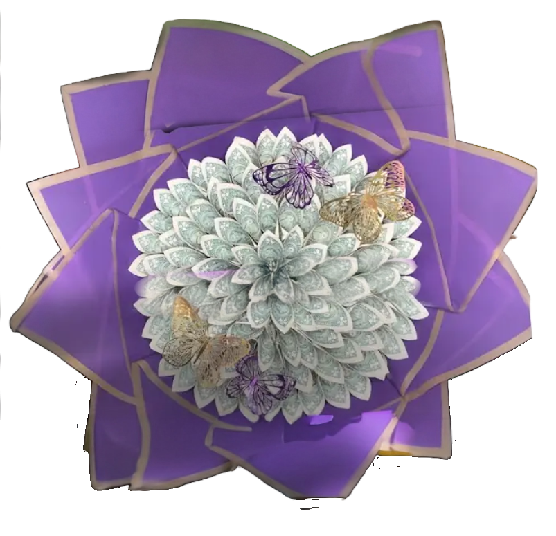 Classic Fold - Real Money Bouquet