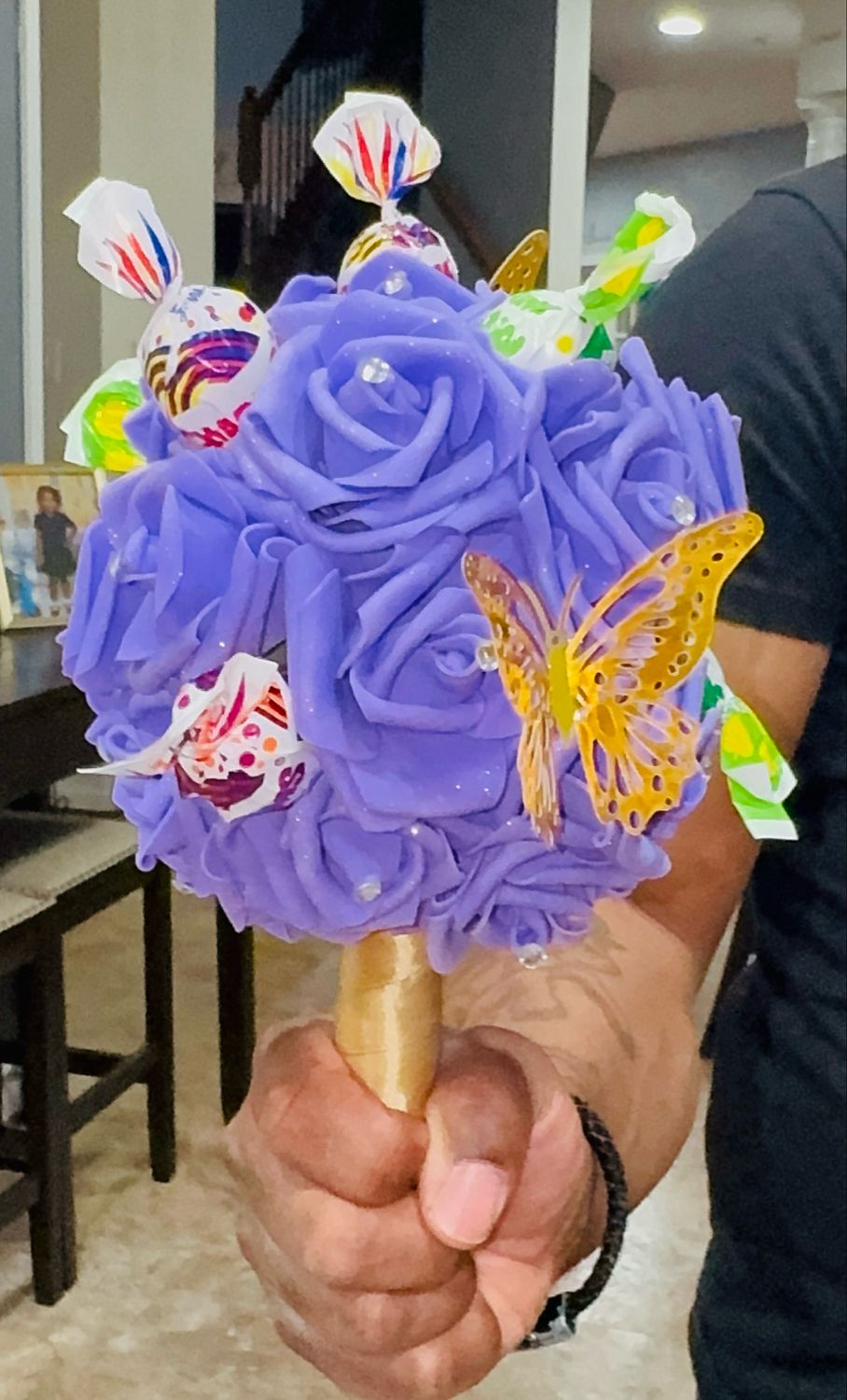 Enchanted Butterfly Sweet Bloom” 💜🦋🍭 (Made to order - please allow 5 business days lead time)