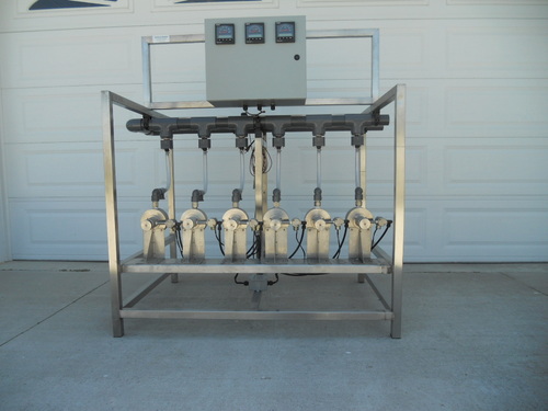 6 Head- High / Low Volume Fertilizer Injection System