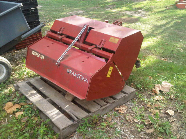 Italian Soil Spading Attachment