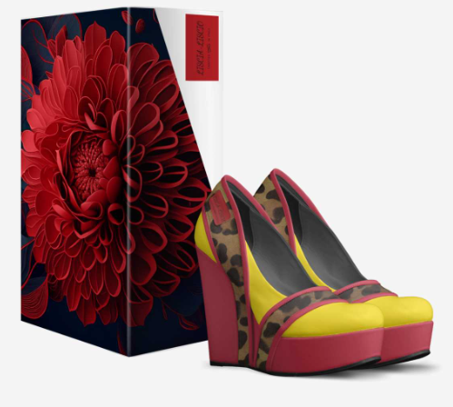 Leppard Candy Heels