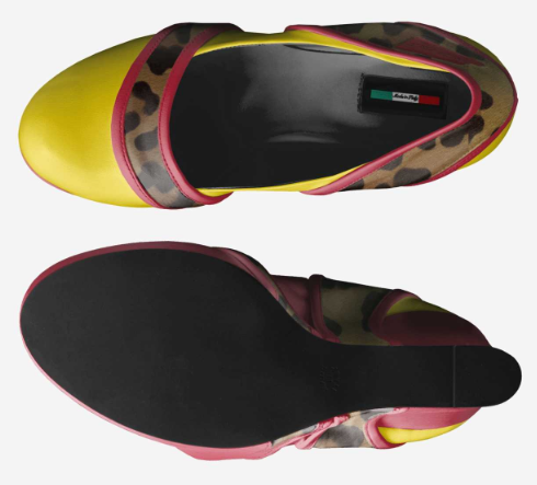 Leppard Candy Heels