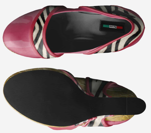 Leppard Candy Heels