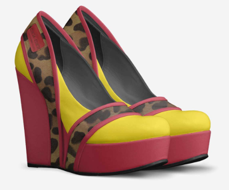 Leppard Candy Heels