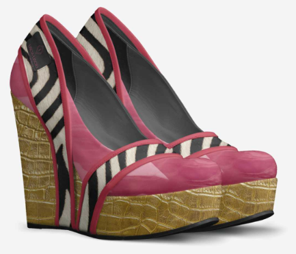 Leppard Candy Heels