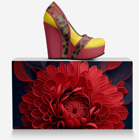 Leppard Candy Heels