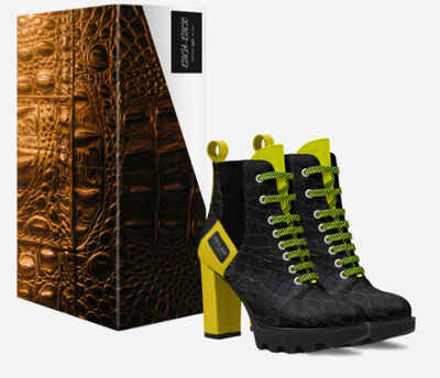 Bumble Bee Fever Heels