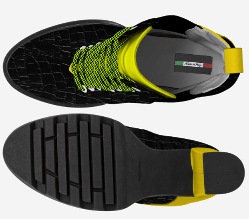 Bumble Bee Fever Heels