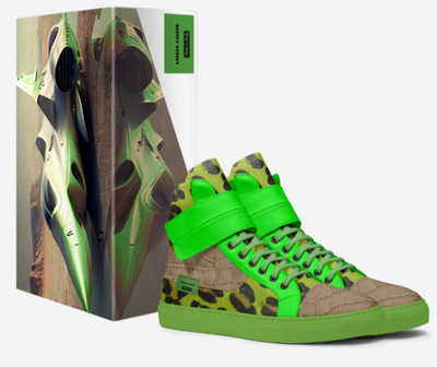 Leppard Lime Shoes